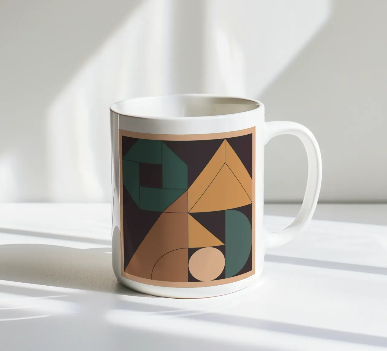 Retro Geometry tazza in ceramica da Gaite