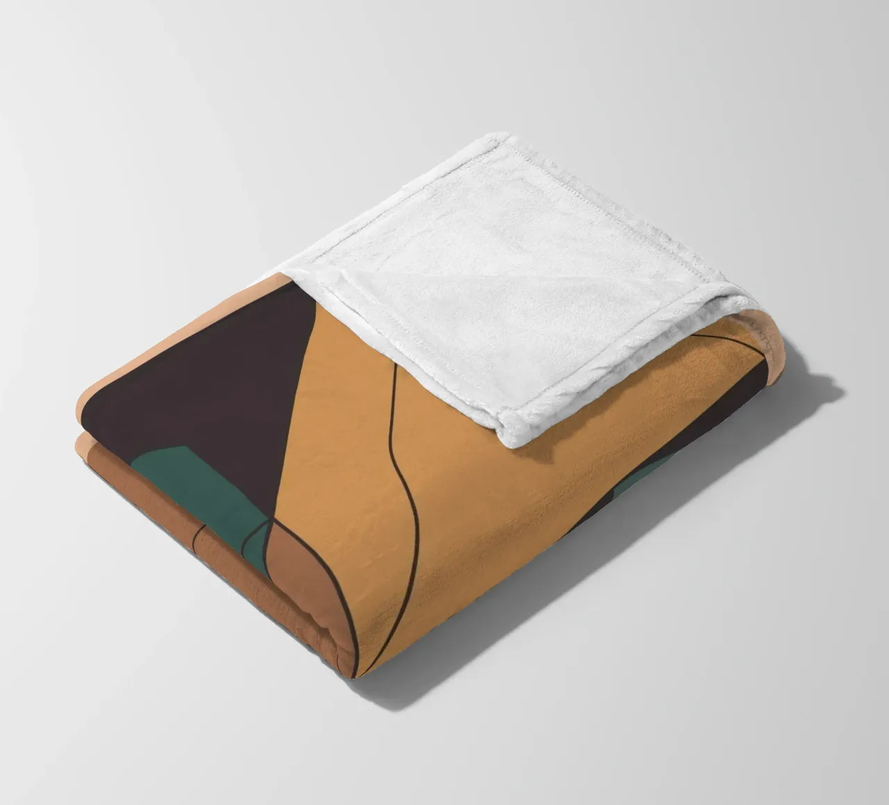 Retro Geometry coperta in pile da Gaite