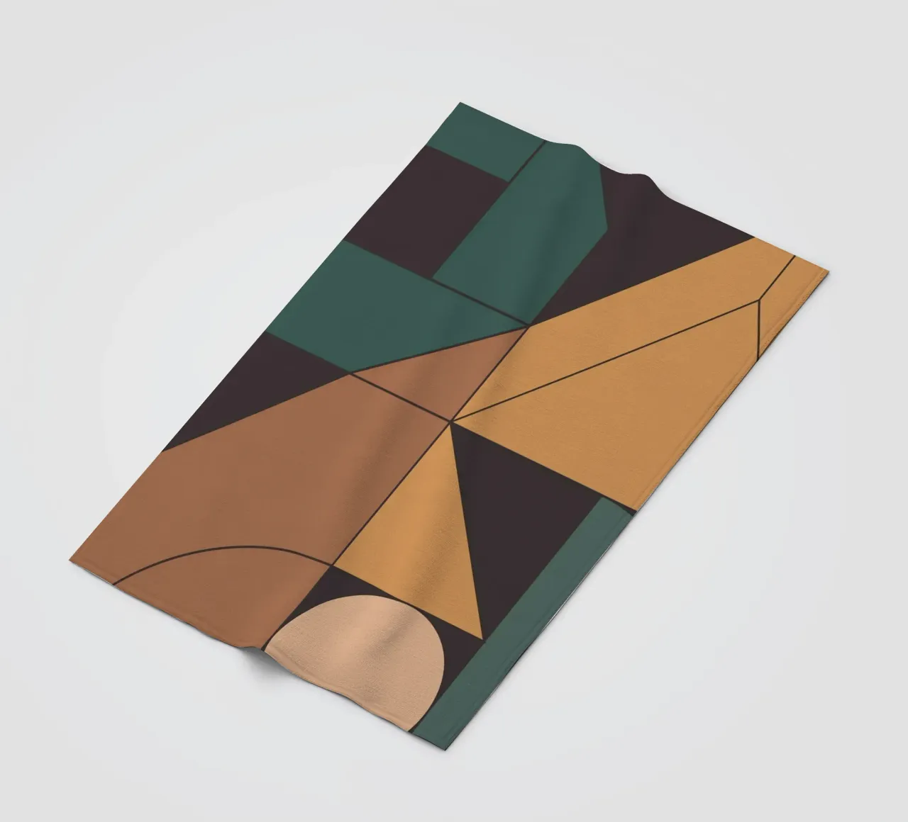 Retro Geometry coperta in pile da Gaite