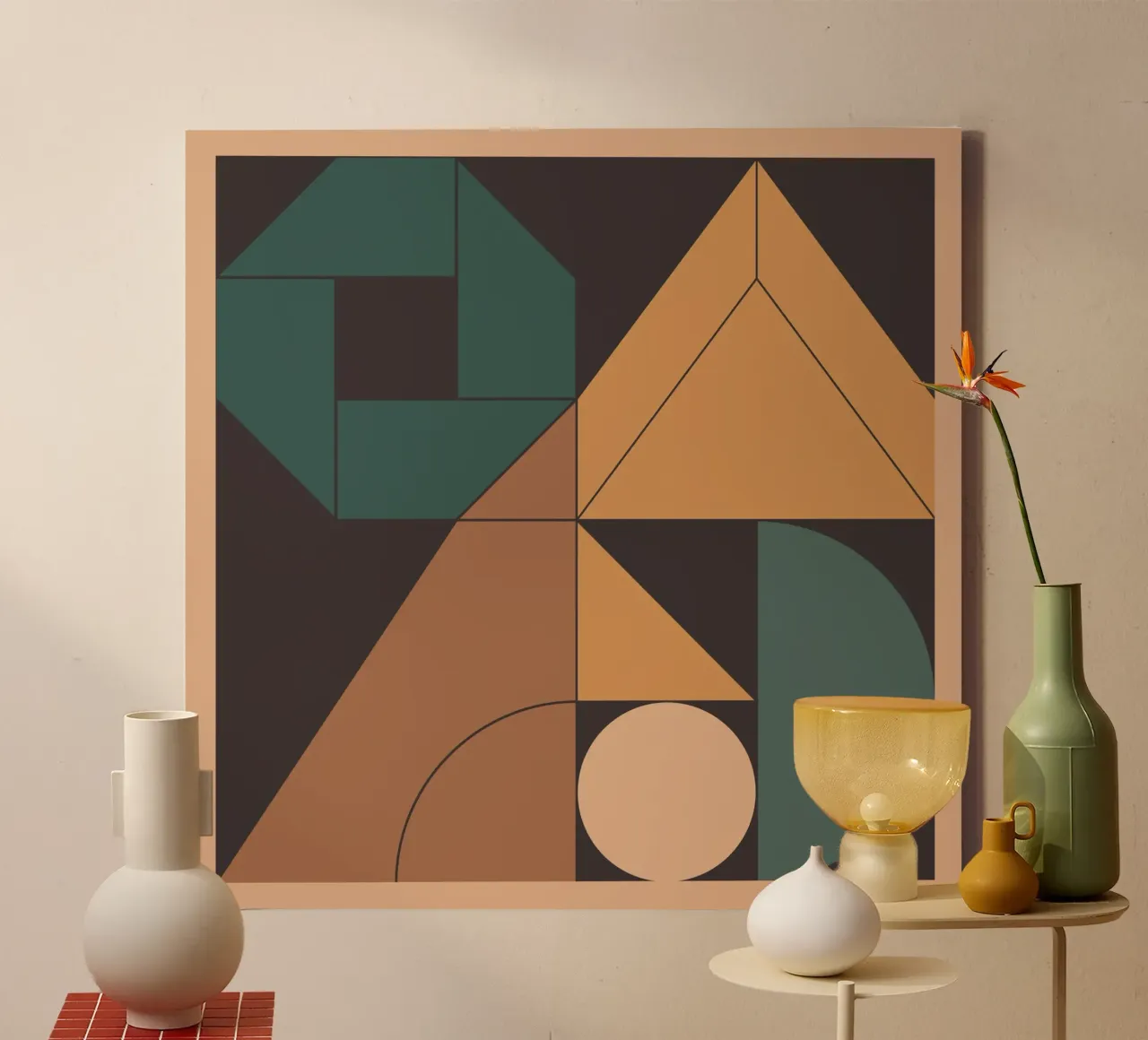 Retro Geometry tela da Gaite
