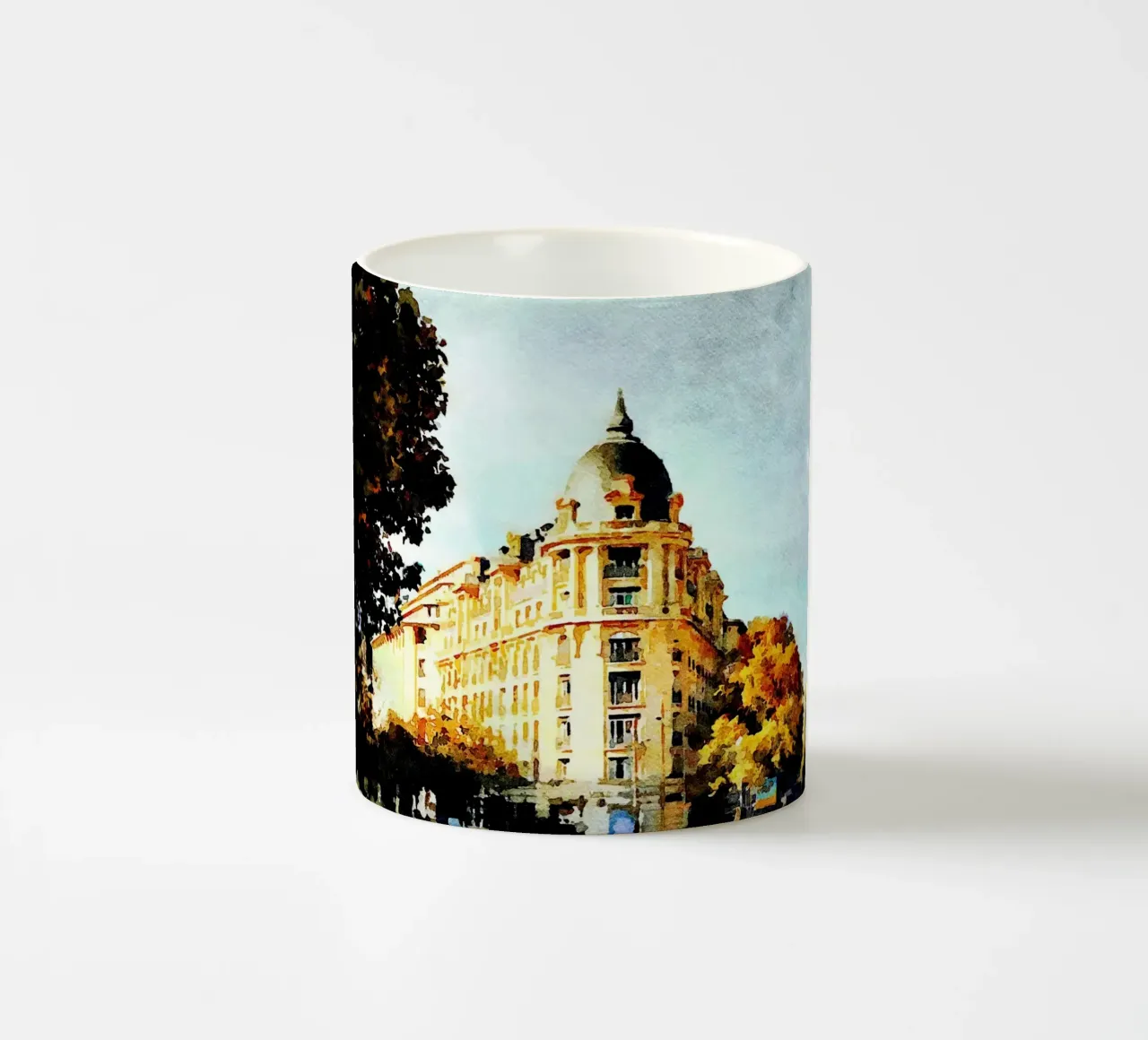 A Parigi tazza in ceramica da Massimo Frascogna
