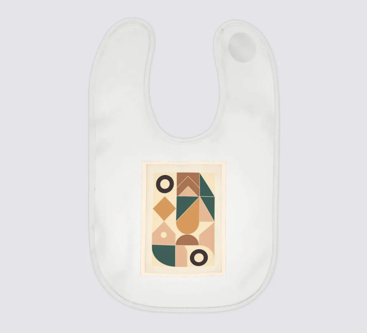 Structured Forms baby bib by Gaite