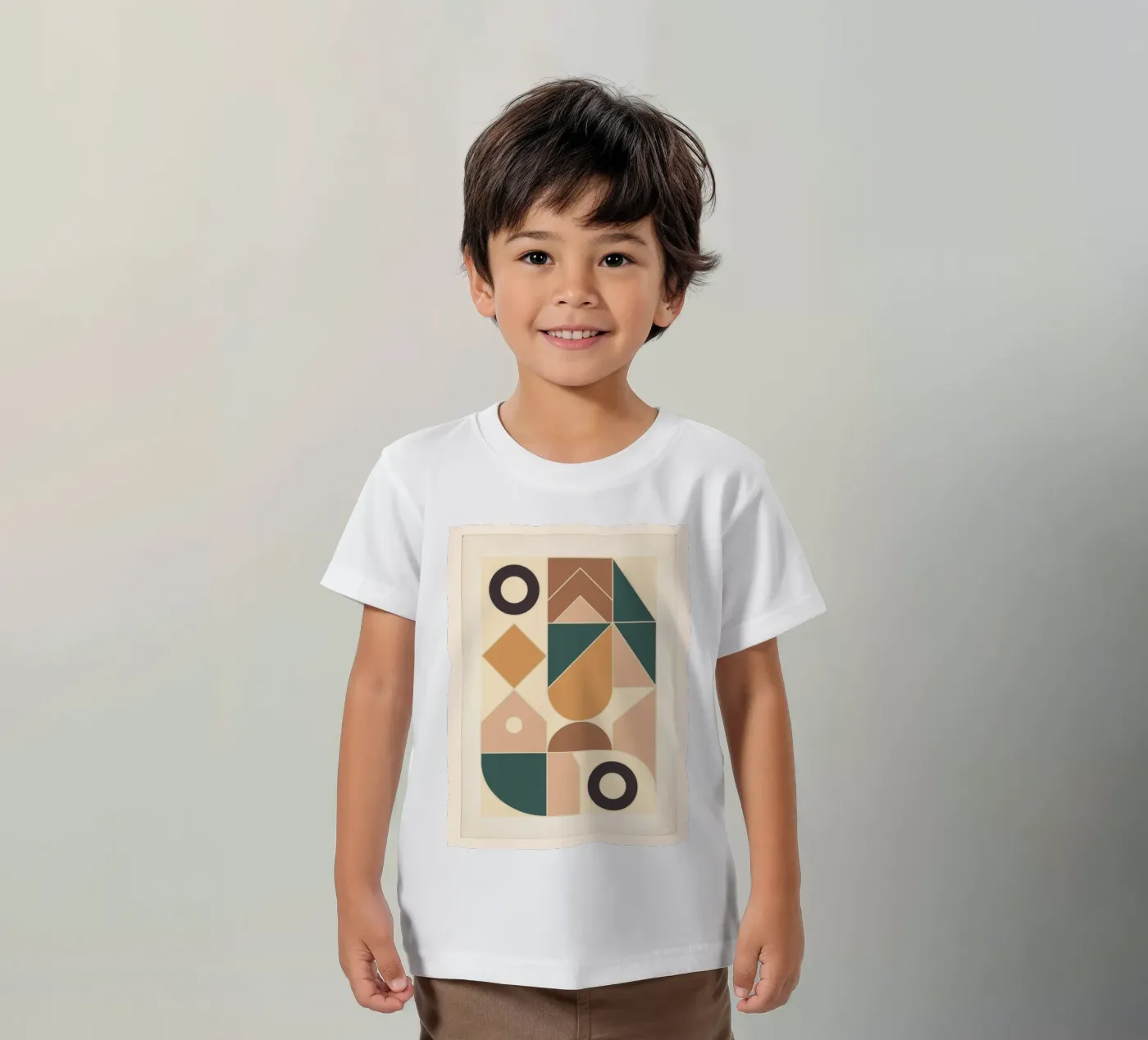 Structured Forms kids t-shirt by Gaite