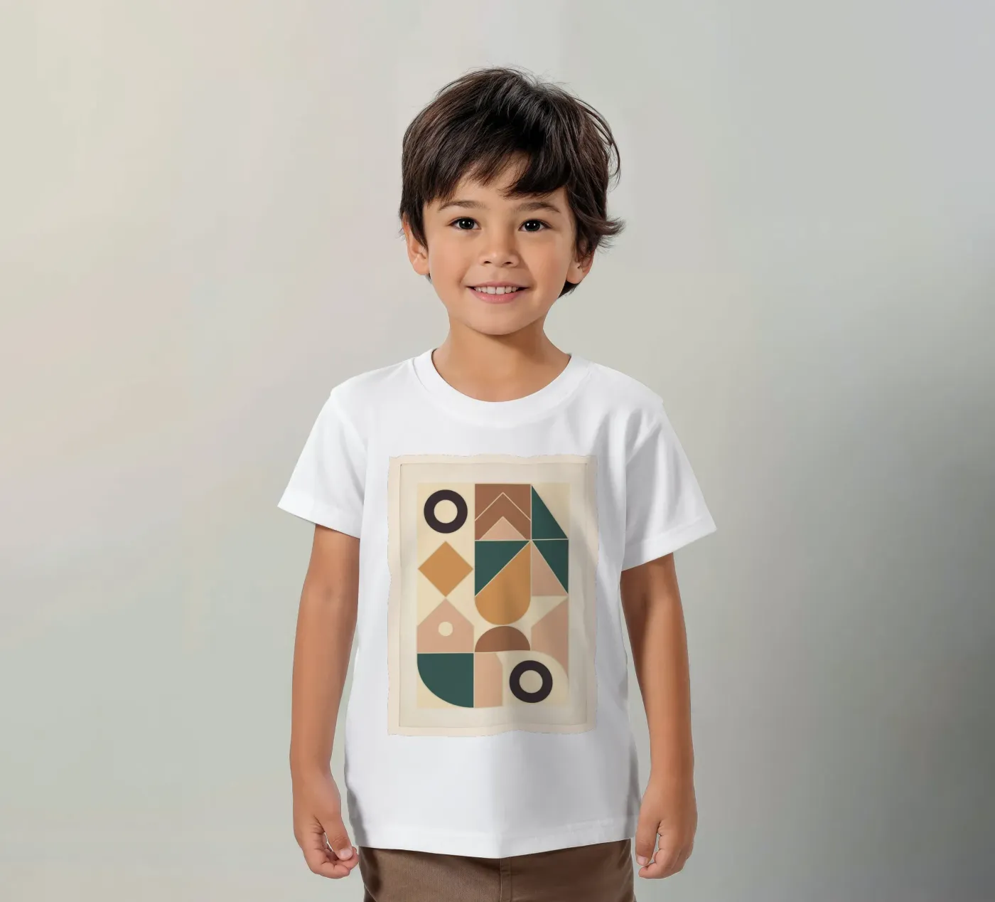 Structured Forms kids t-shirt by Gaite
