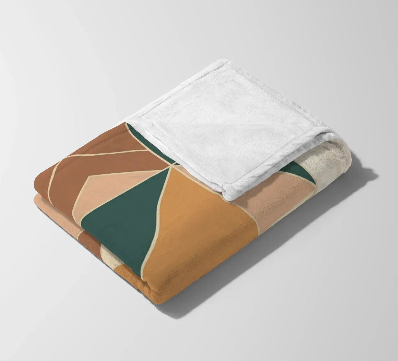 Structured Forms fleece blanket by Gaite