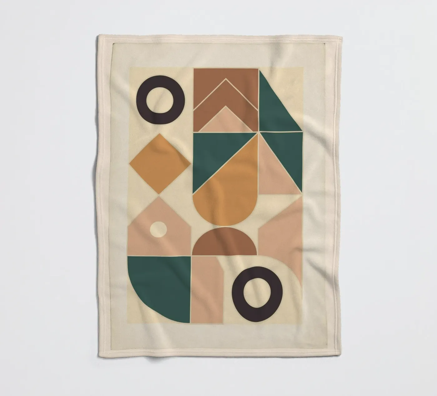 Structured Forms plaid polaire de Gaite