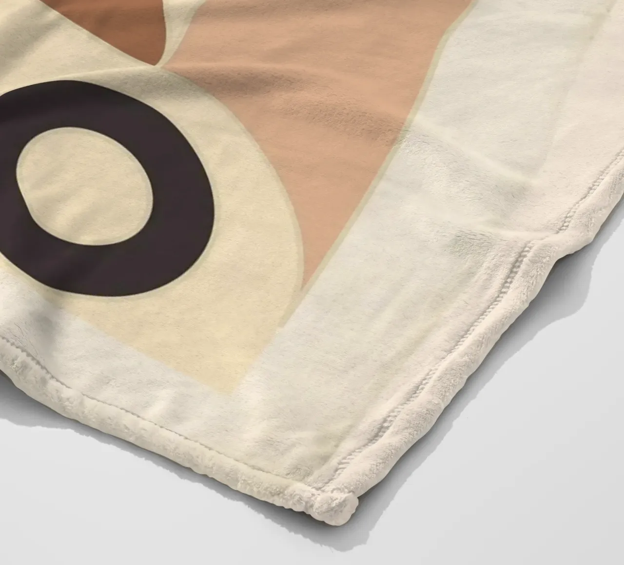 Structured Forms fleece blanket by Gaite