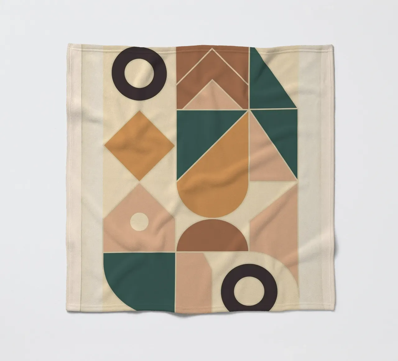 Structured Forms fleece blanket by Gaite
