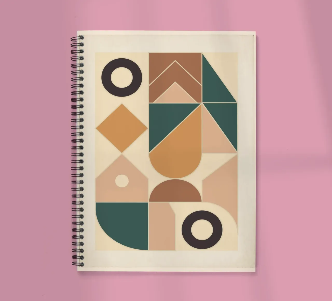 Structured Forms spiral notebook by Gaite