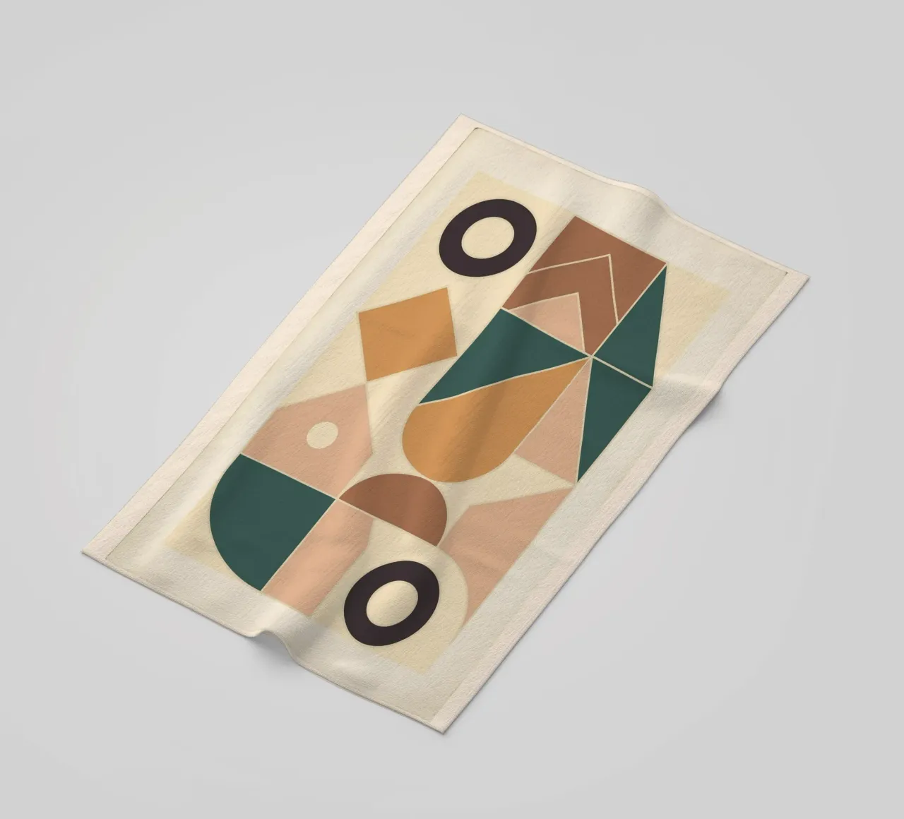 Gestructureerde formulieren strandhanddoek van Gaite