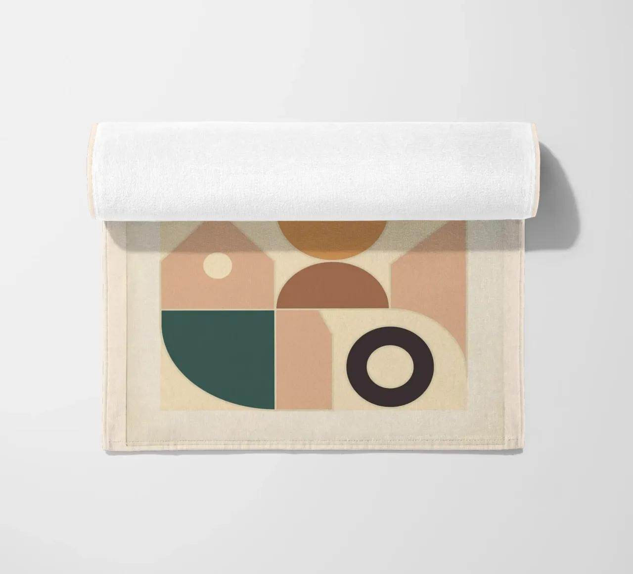 Gestructureerde formulieren strandhanddoek van Gaite