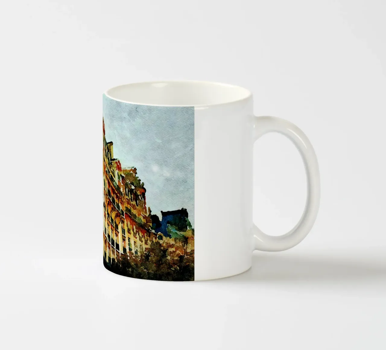 A Parigi tazza in ceramica da Massimo Frascogna