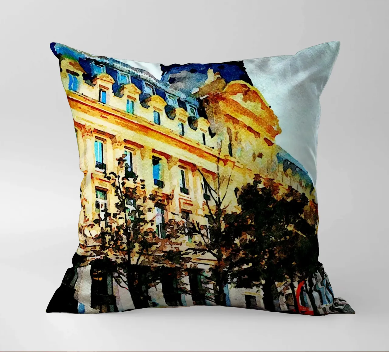 A Parigi cuscino da Massimo Frascogna