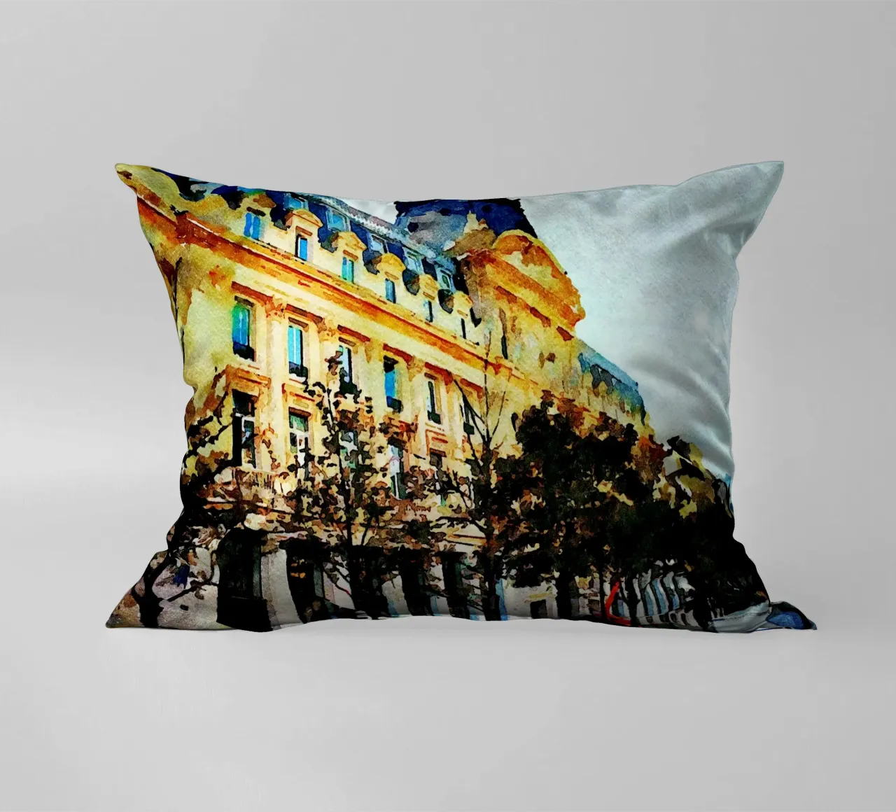 A Parigi cuscino da Massimo Frascogna