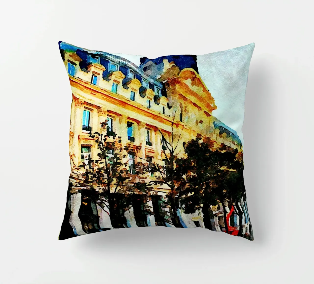 A Parigi cuscino da Massimo Frascogna