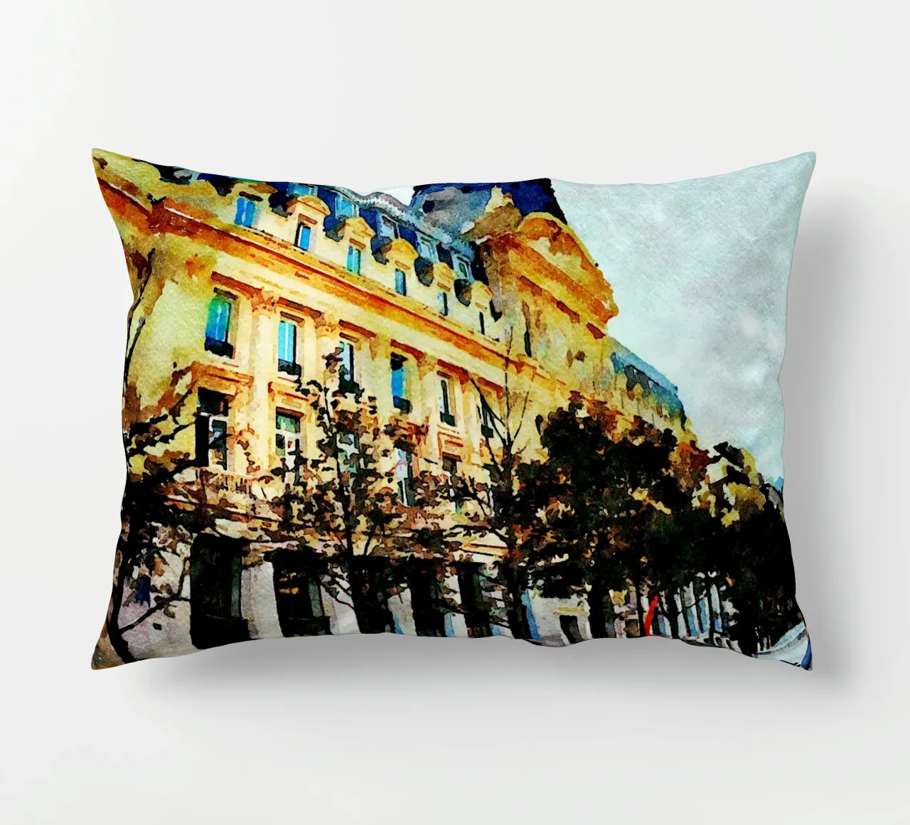 A Parigi cuscino da Massimo Frascogna