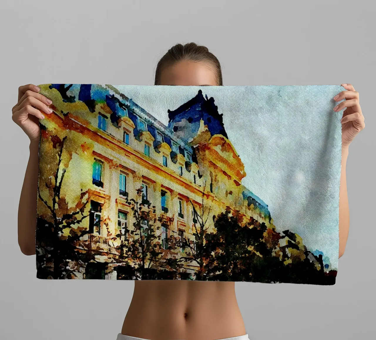 A Parigi asciugamano da bagno da Massimo Frascogna