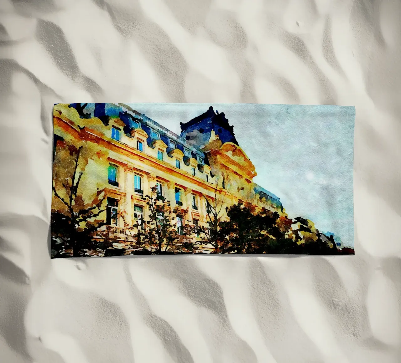 A Parigi telo mare da Massimo Frascogna