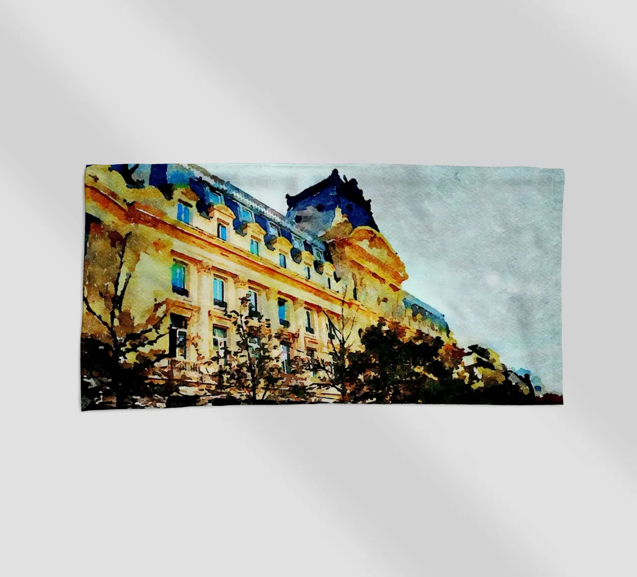 A Parigi telo mare da Massimo Frascogna