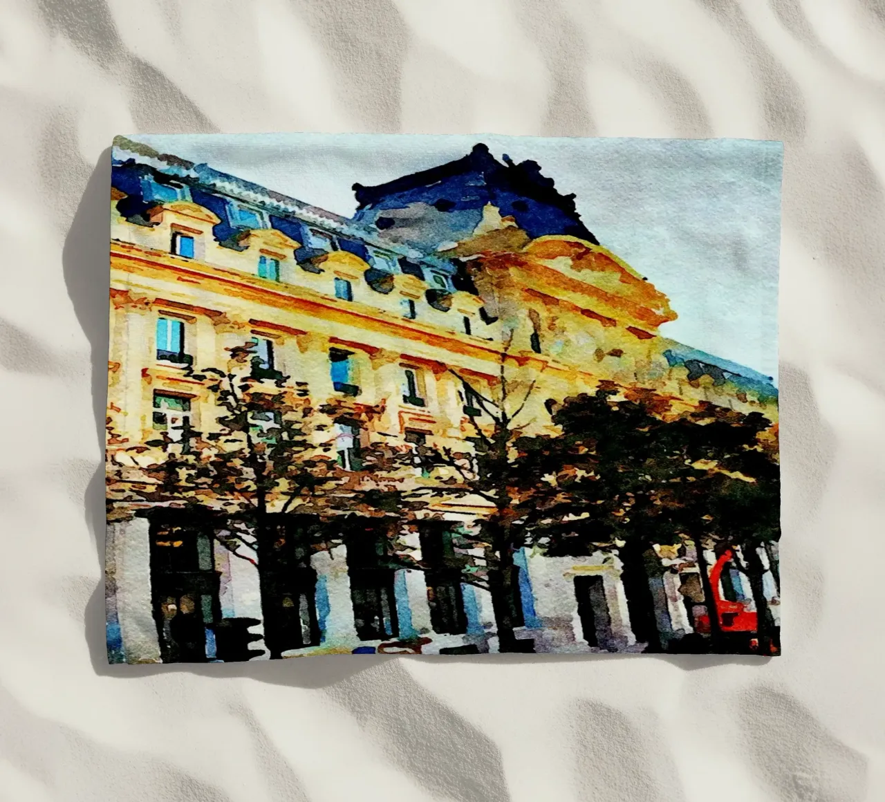 A Parigi telo mare da Massimo Frascogna