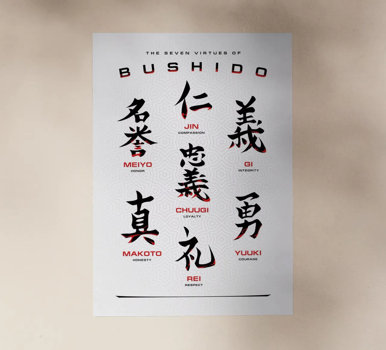 Bushido Code pellicola backlit da nabakumov
