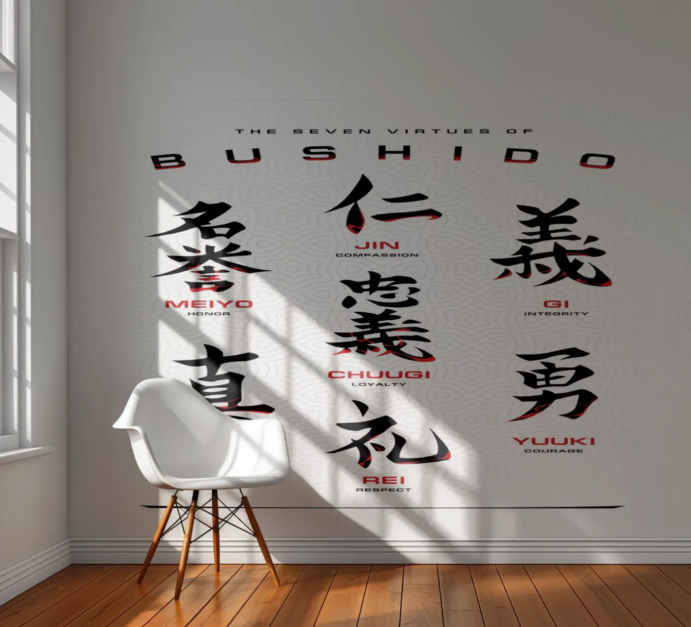 Bushido Code fotobehang van nabakumov