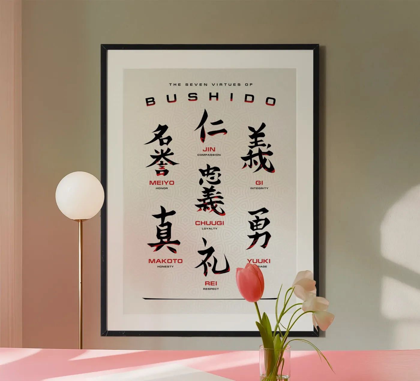 Bushido Code poster van nabakumov