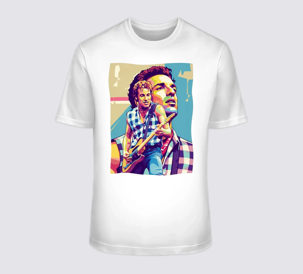 Bruce Springsteen pop art t-shirt da Hantamrata