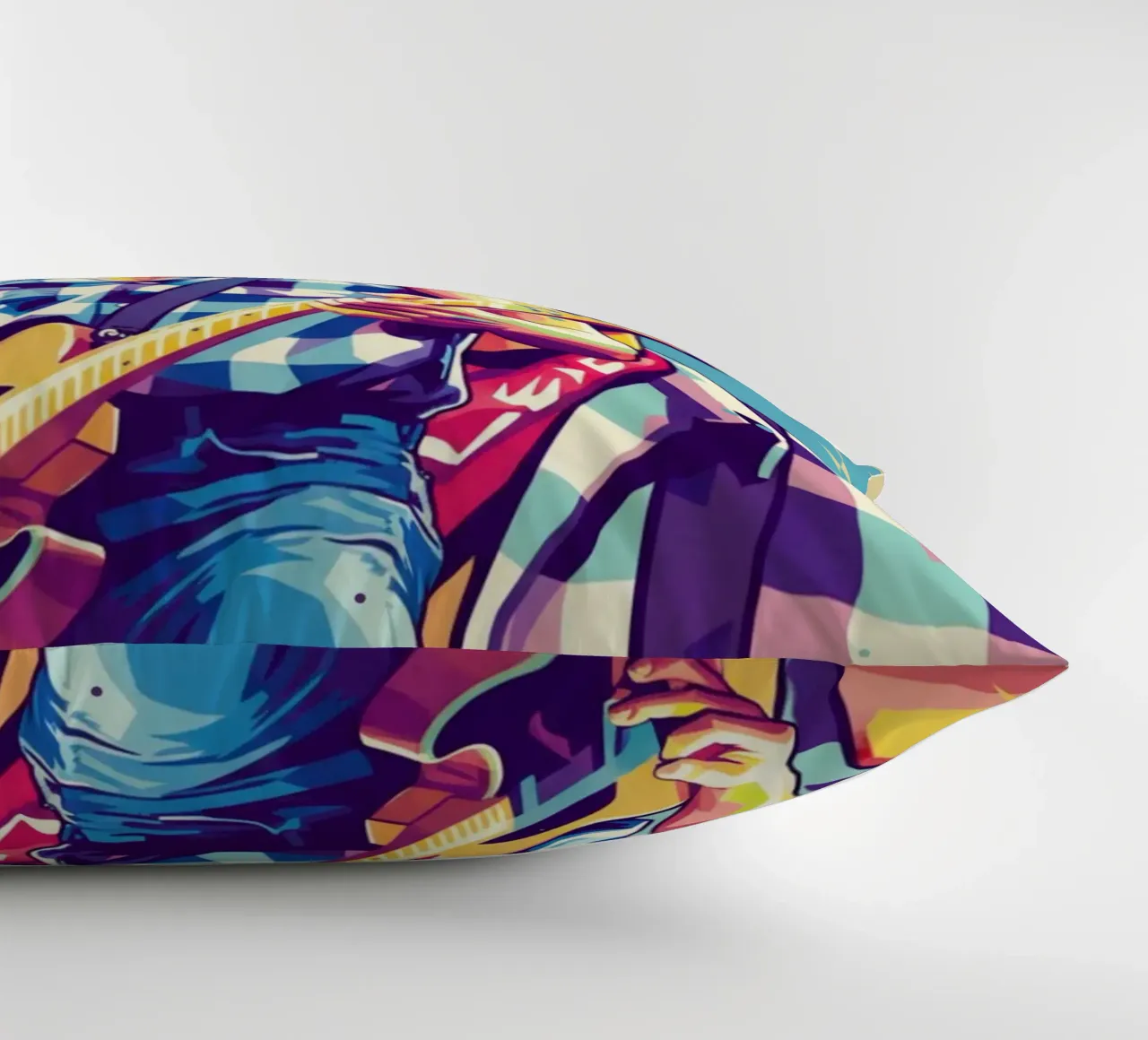 Bruce Springsteen pop art cuscino da Hantamrata