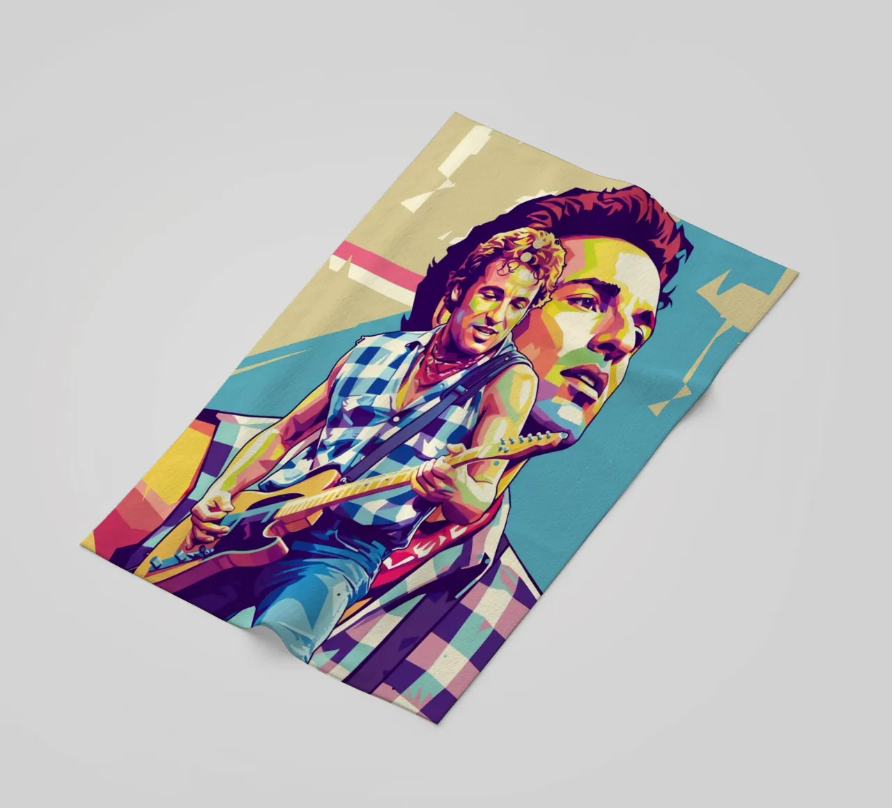 Bruce Springsteen pop art telo mare da Hantamrata