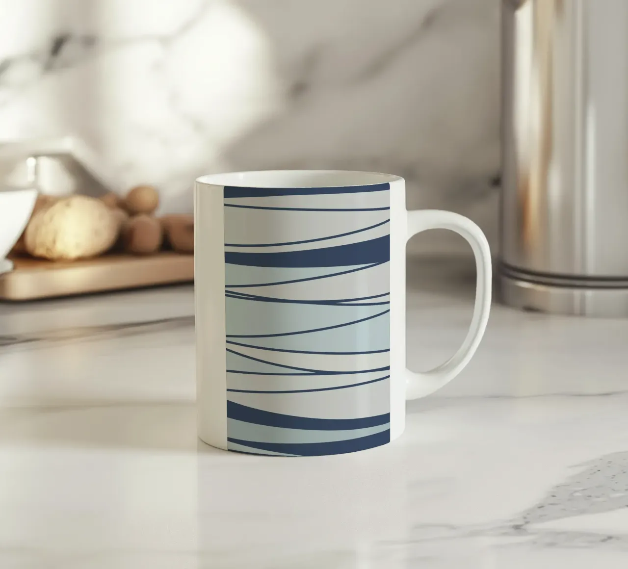 Blues tazza in ceramica da Little Dean