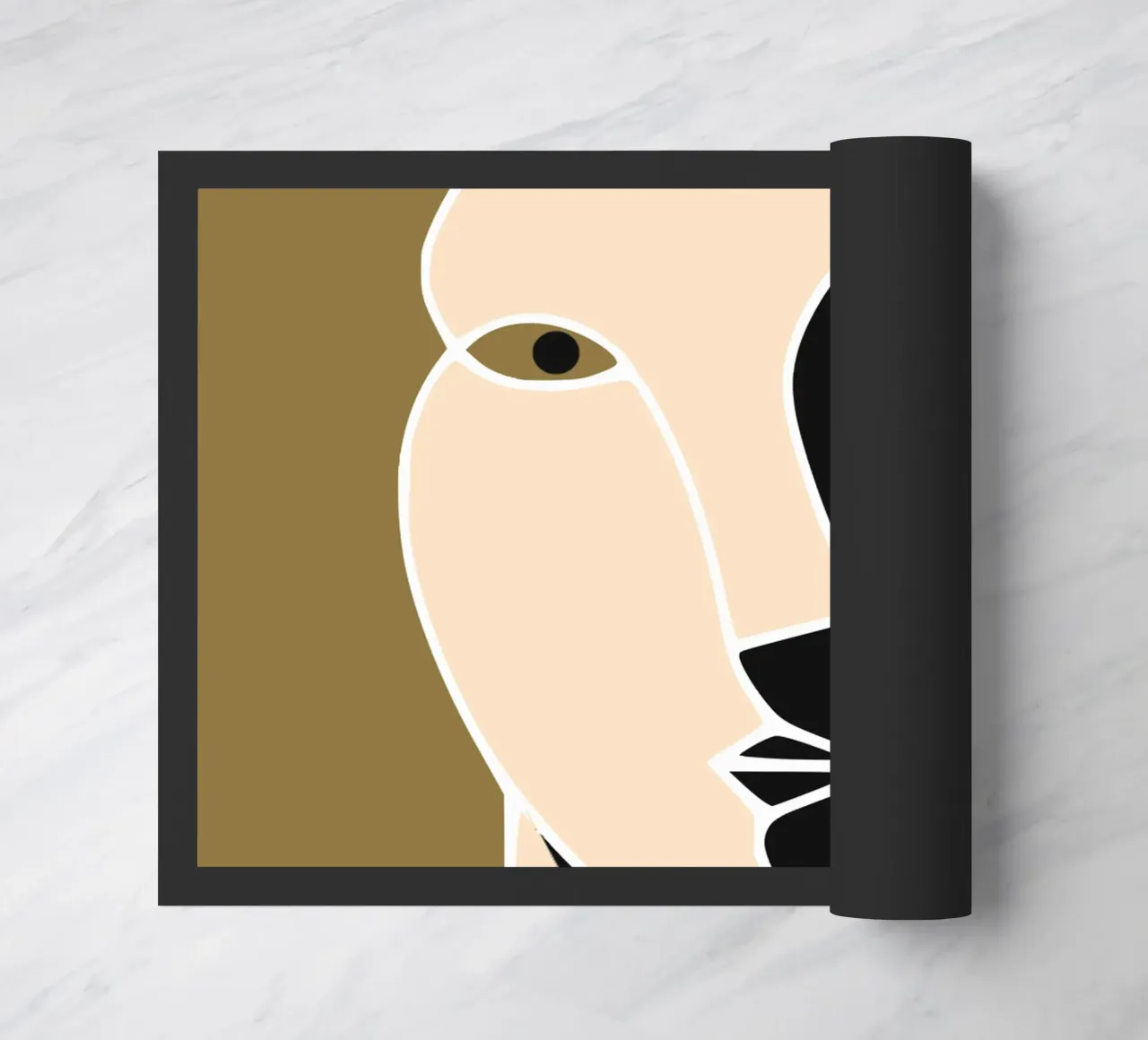 Pumpenseite Fußmatte von Little Dean