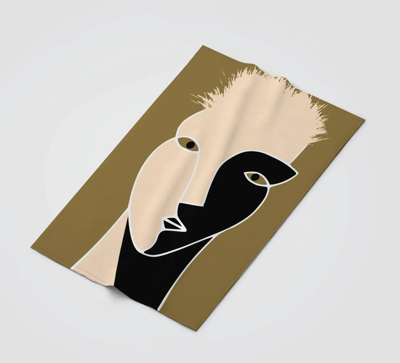 Pump face fleecedeken van Little Dean