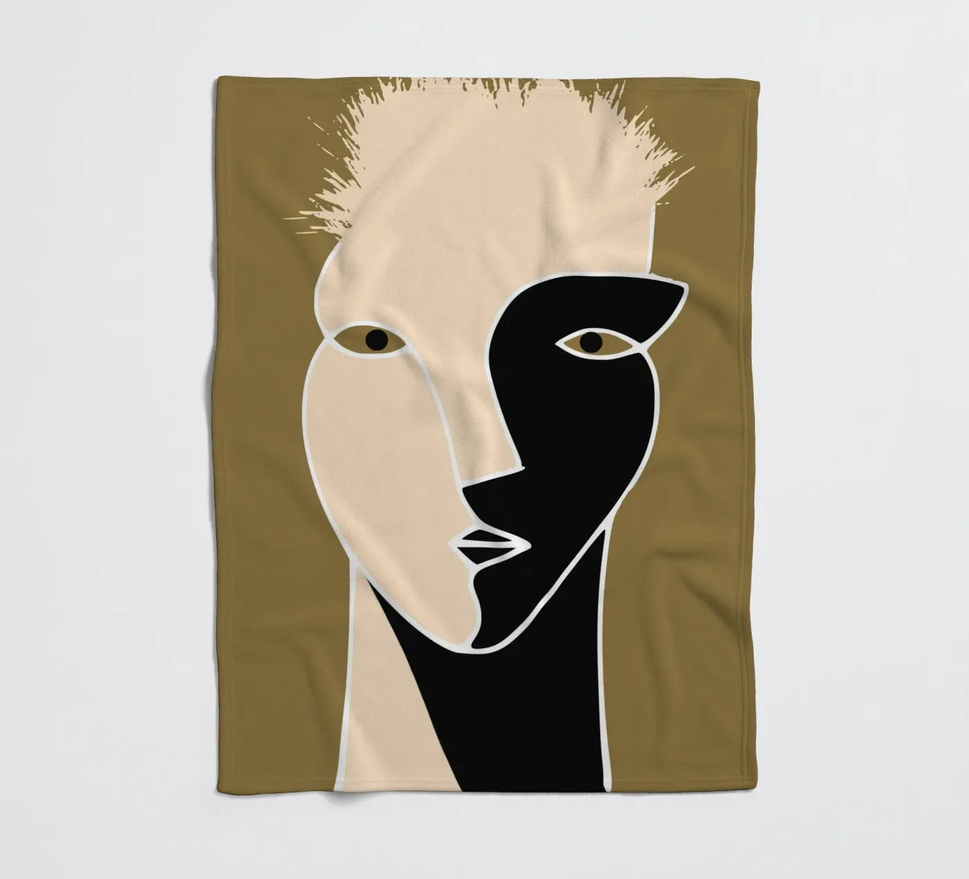 Face de la pompe plaid polaire de Little Dean