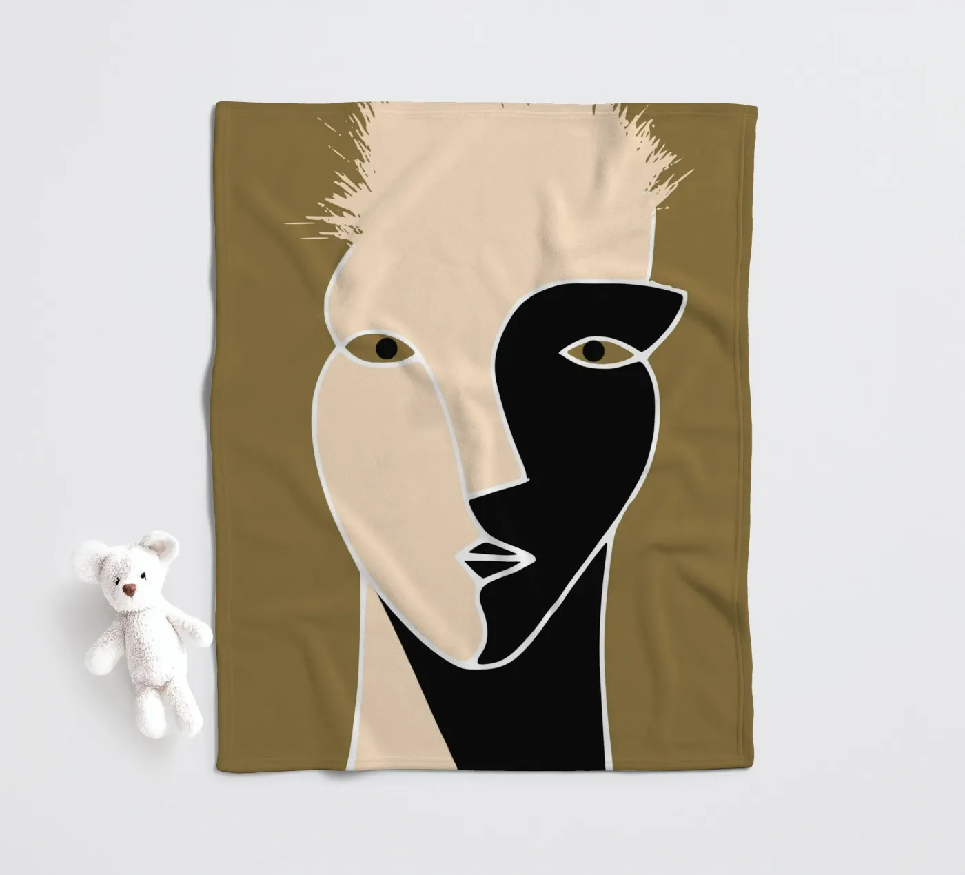 Face de la pompe plaid polaire de Little Dean