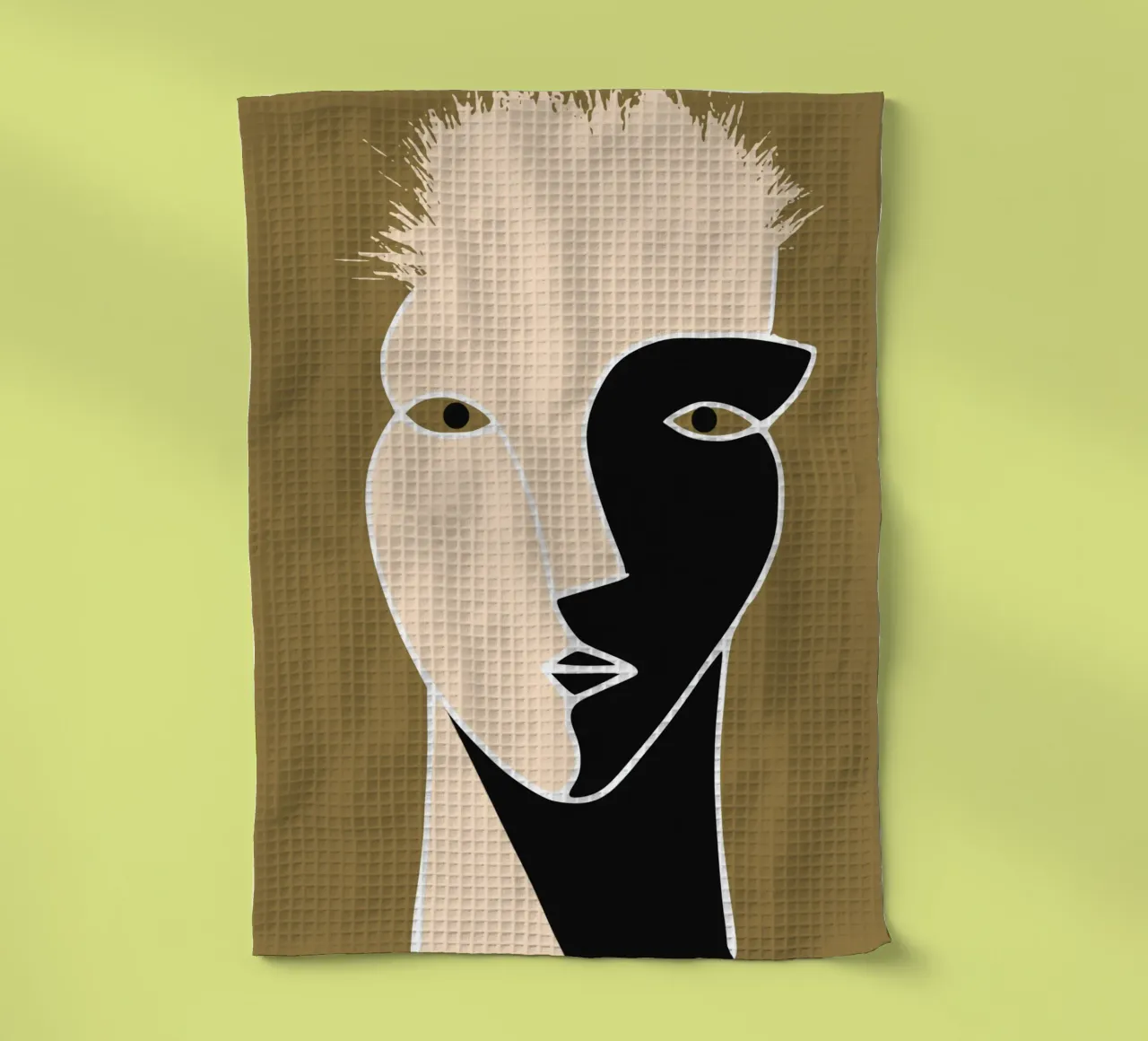 Pomp voorkant theedoek van Little Dean