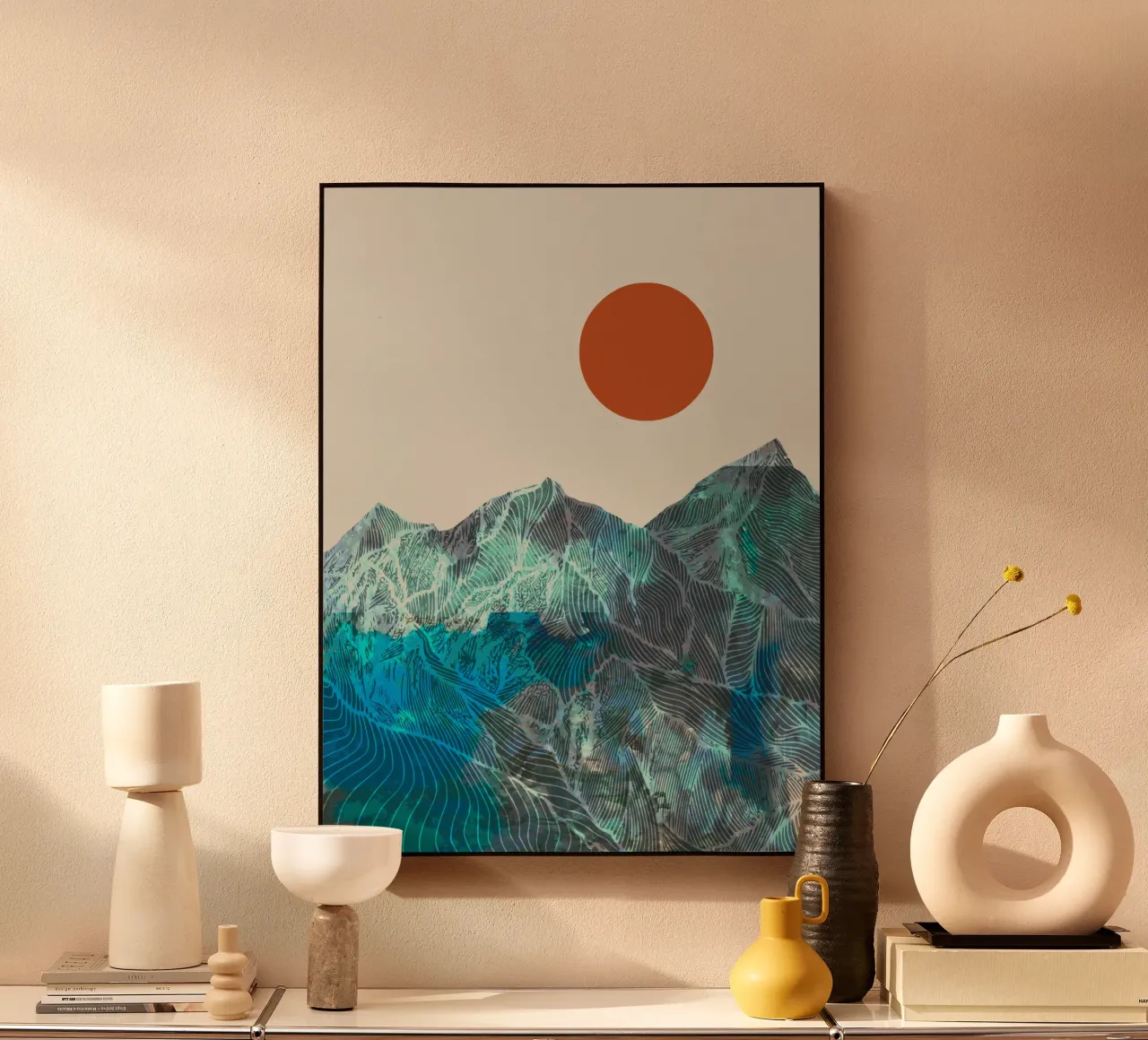 Sole rosso plexiglass da Little Dean