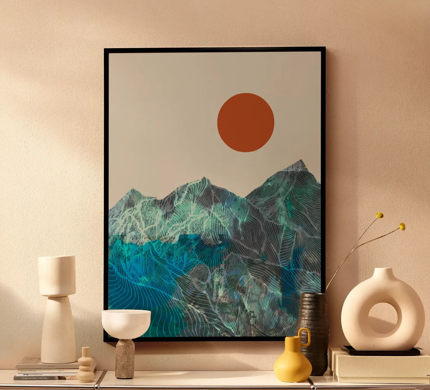 Sole rosso poster da Little Dean