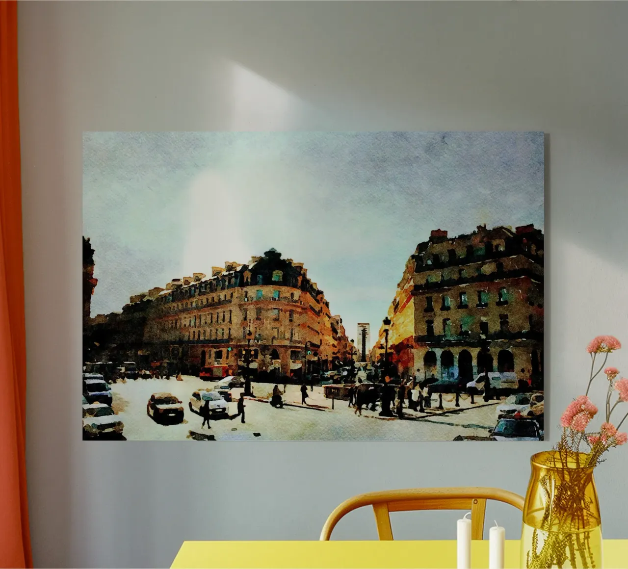 A Parigi plexiglass da Massimo Frascogna