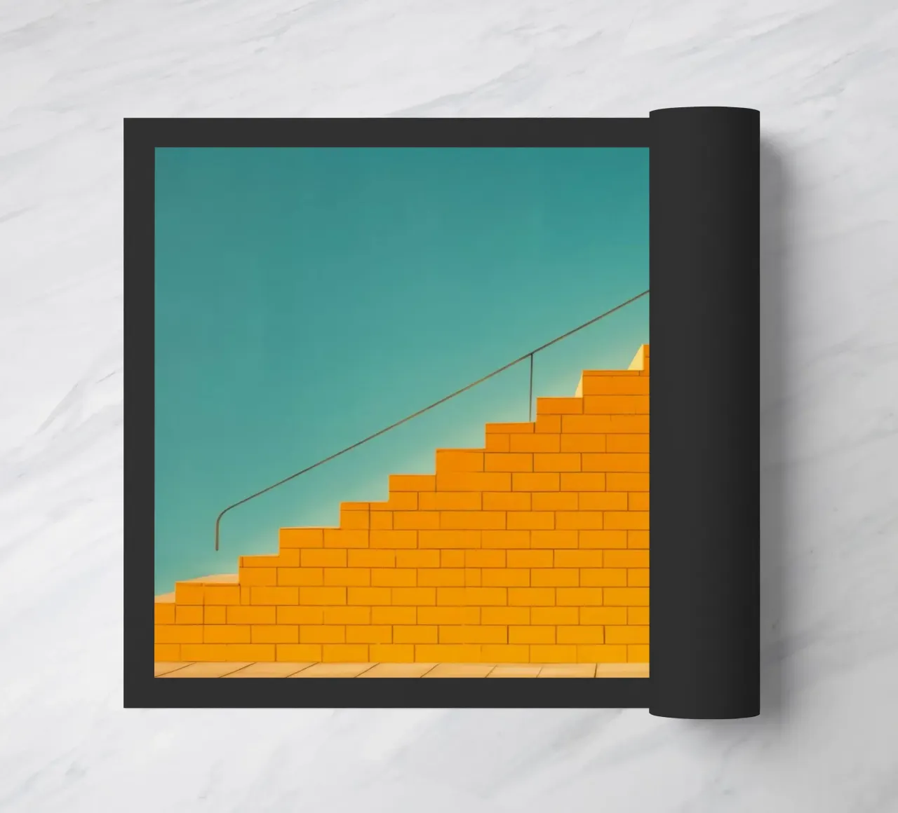 Escalier minimaliste zerbino da Affiches Minimalistes