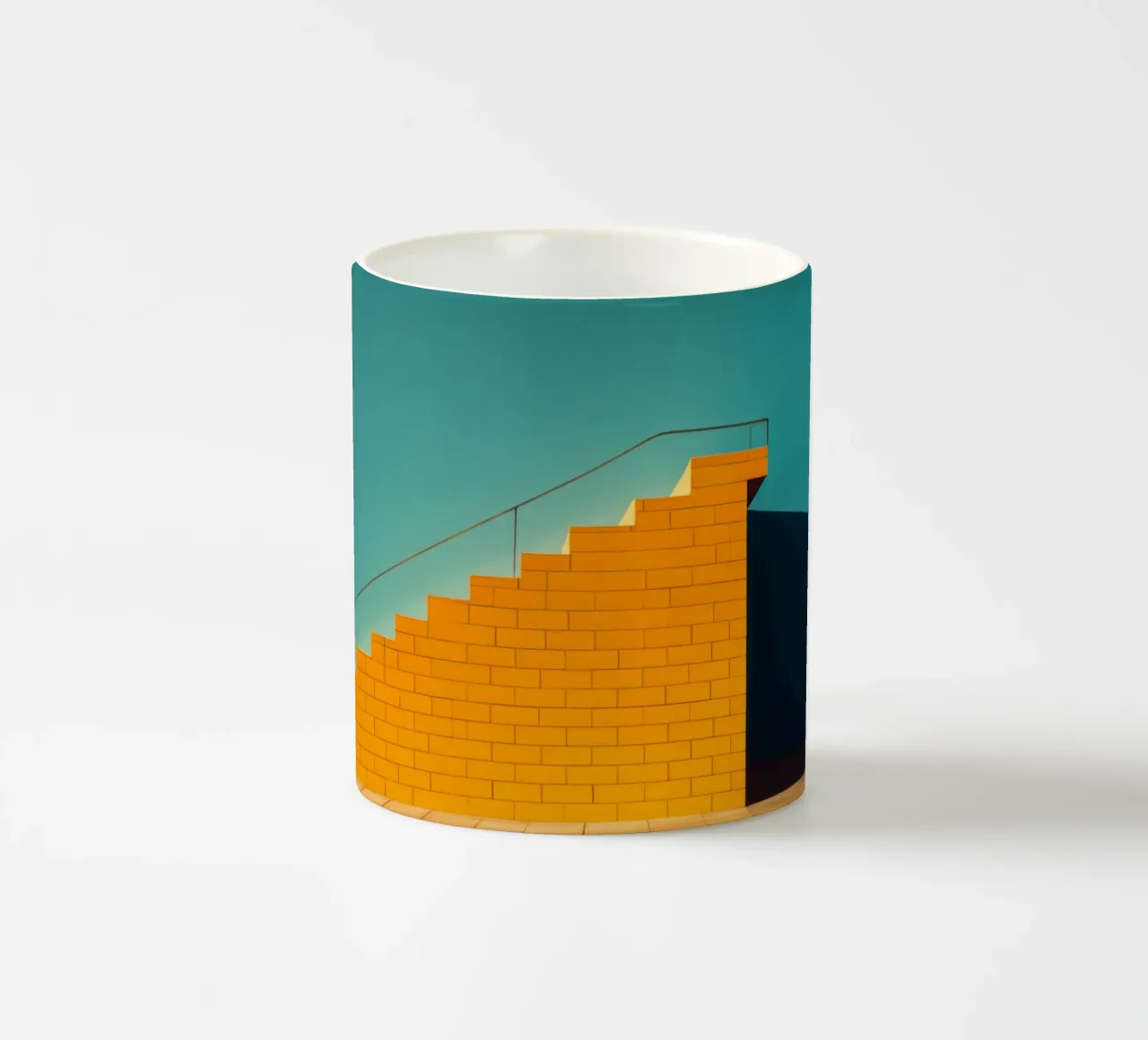 Escalier minimaliste tazza in ceramica da Affiches Minimalistes