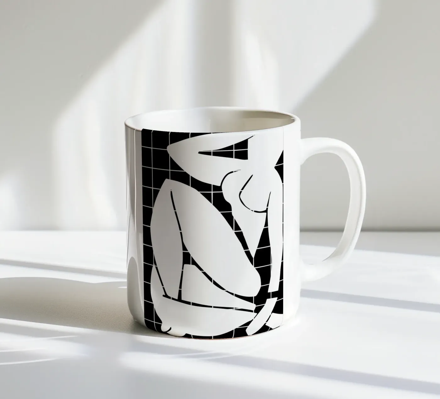 Muse segment tazza in ceramica da Little Dean