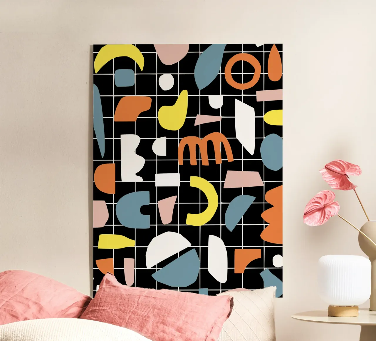 Segment Geometrische Formen Acryl-Glas von Little Dean