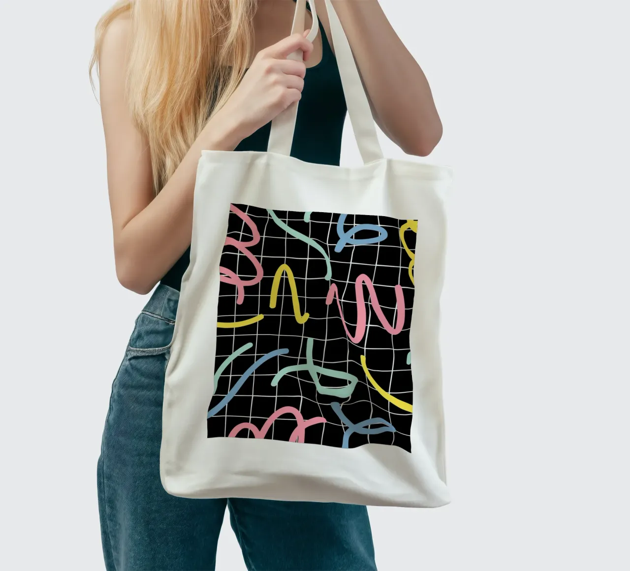 Segmento nastri borsa in juta da Little Dean