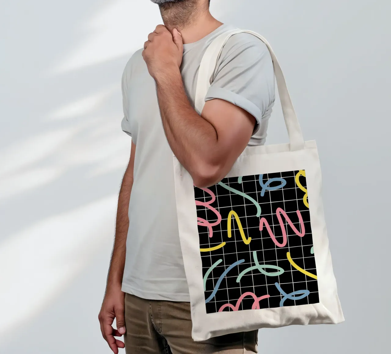 Segmento nastri borsa in juta da Little Dean