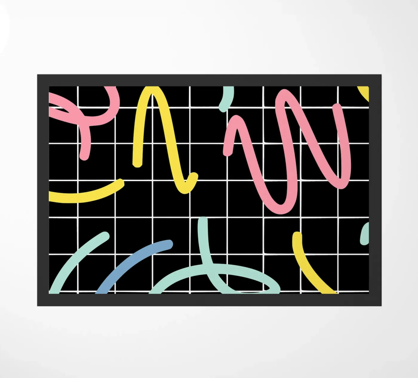 Ribbons segment Fußmatte von Little Dean