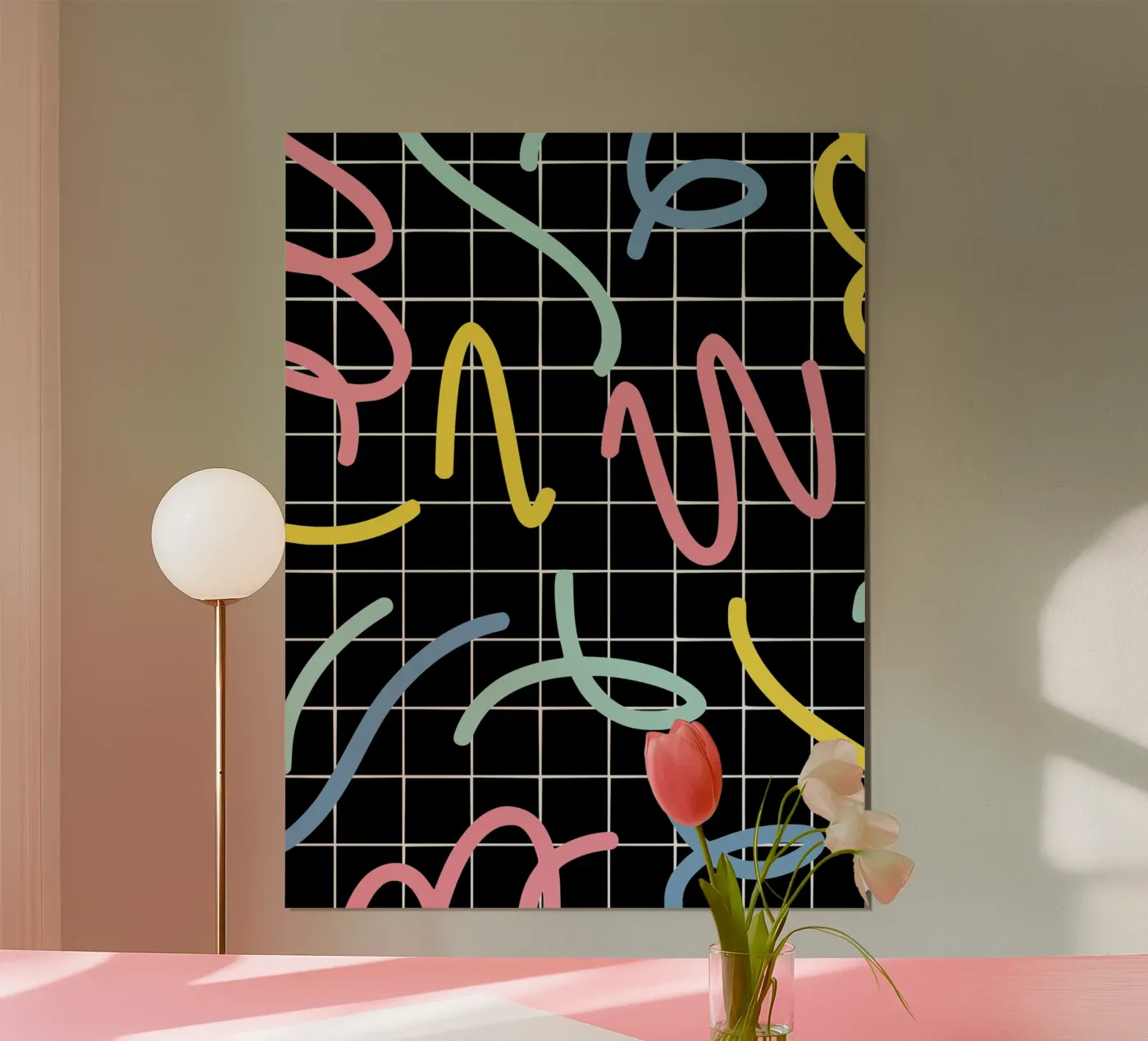 Segment Bänder Poster von Little Dean