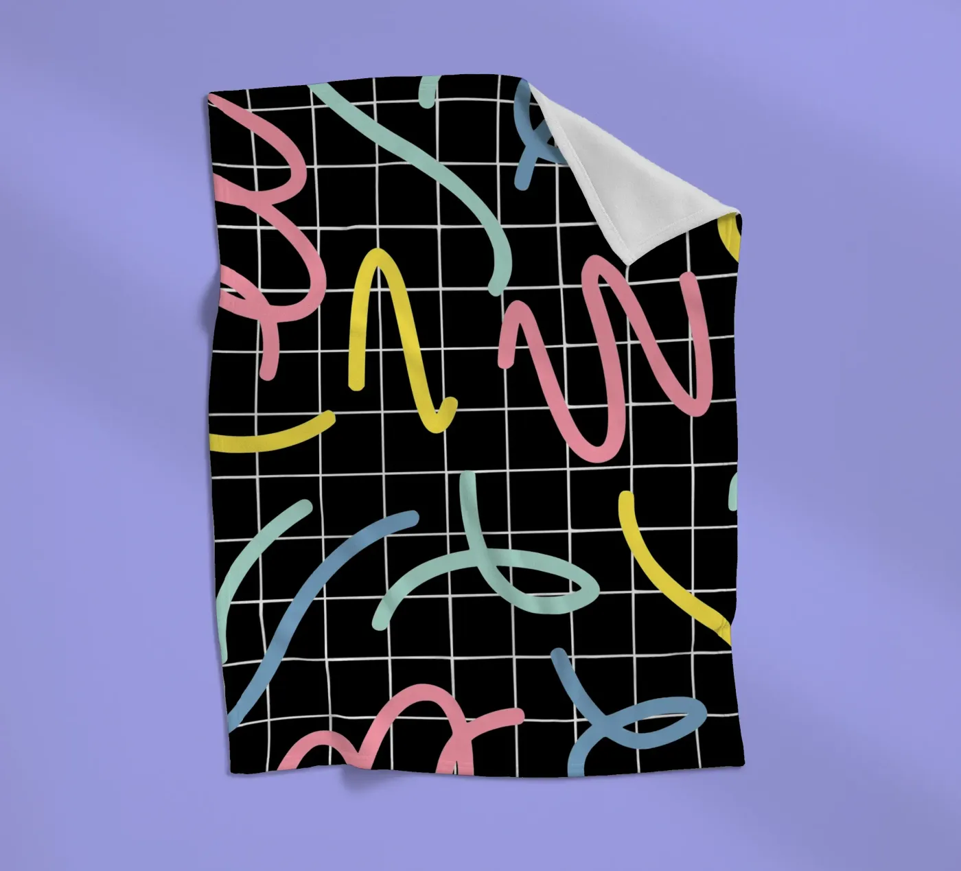 Ribbons segment Fleecedecke von Little Dean