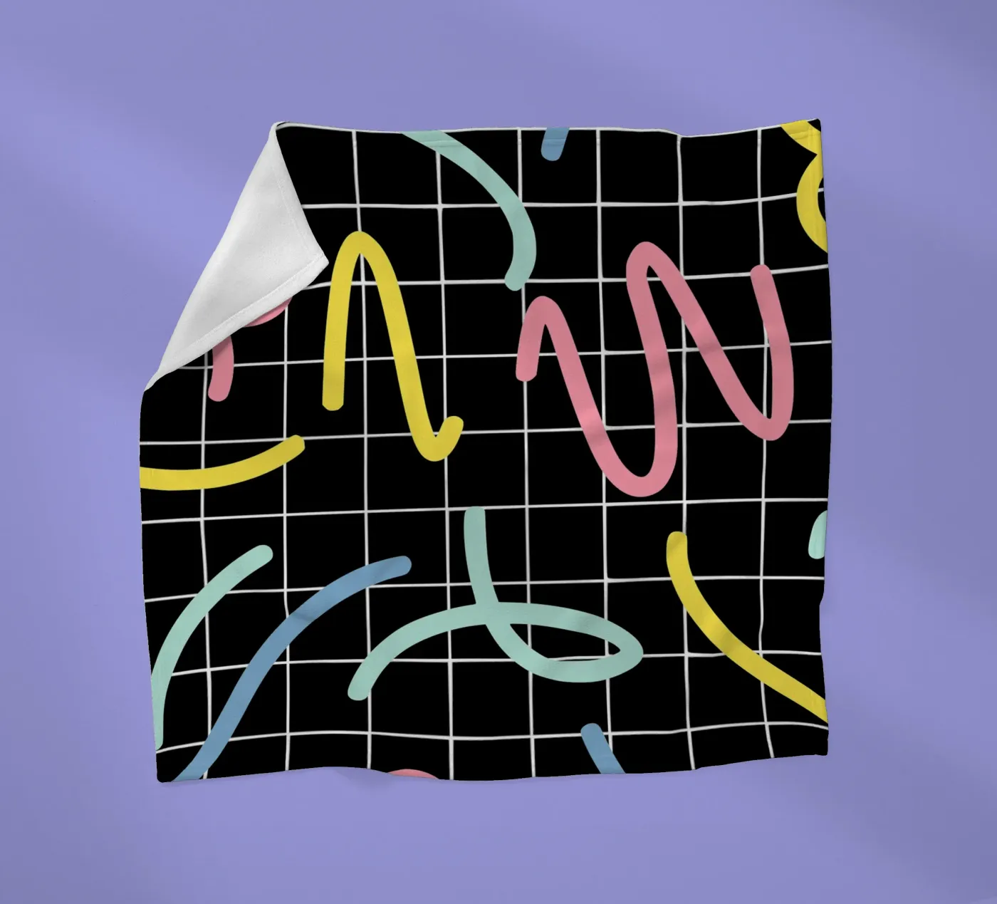 Ribbons segment Fleecedecke von Little Dean