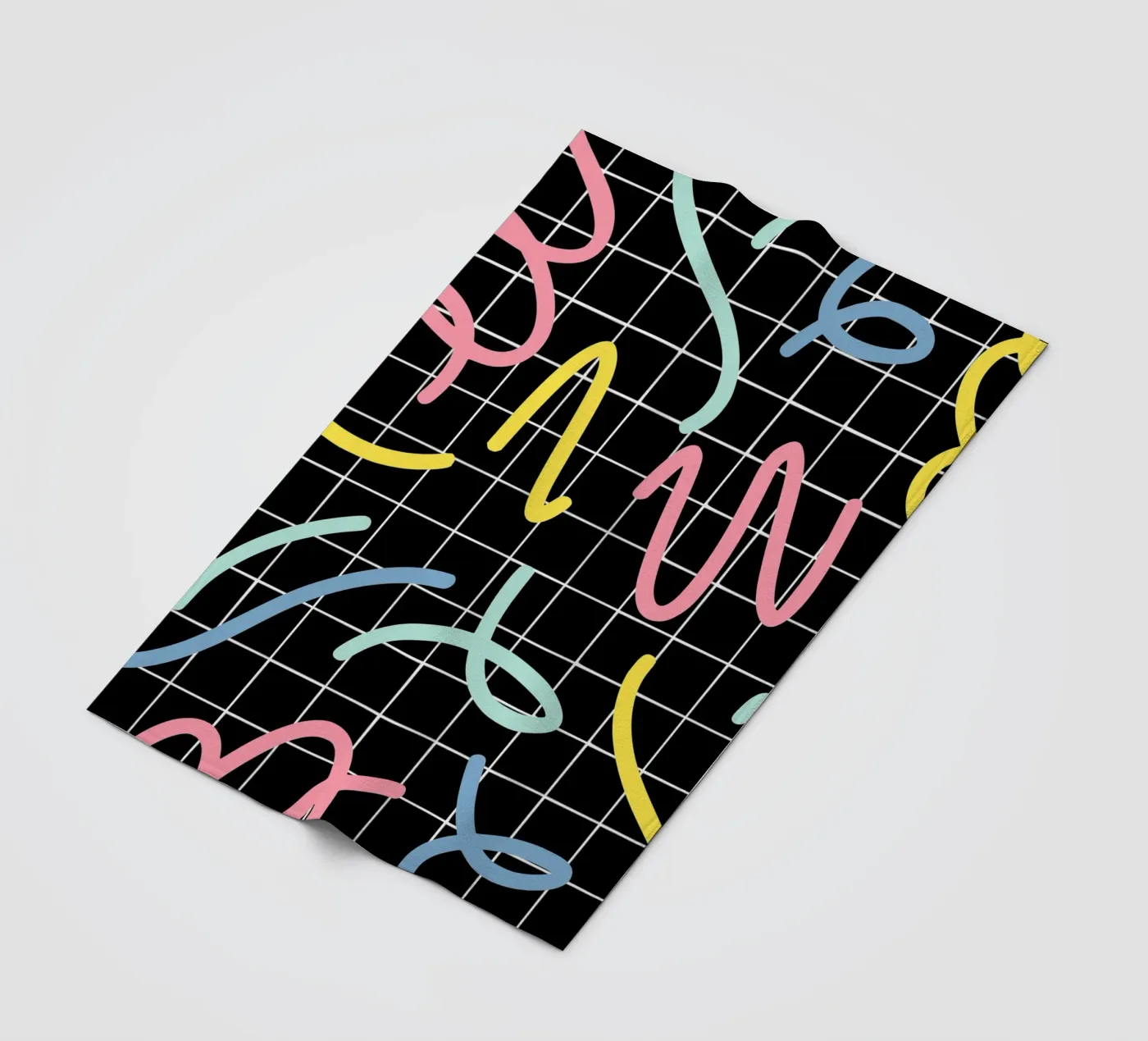 Ribbons segment Fleecedecke von Little Dean